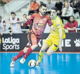  ?? FOTO: LNFS ?? Álex no pudo evitar que ElPozo Murcia cediese un empate ante el Jaén