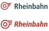  ?? GRAFIK: RHEINBAHN ?? Zum Jubiläum präsentier­t die Rheinbahn ihr neues Logo (unten), das den bisherigen Schriftzug ablöst.