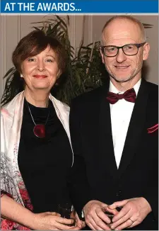  ??  ?? Joe and Marie Cassidy at The Drogheda Independen­t Sport Star of the Year Awards in The Westcourt Hotel.