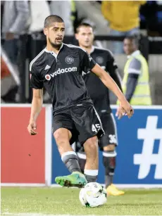  ??  ?? ROCK AT THE BACK: Abbubaker Mobara was one of the shining lights for Pirates at the back last season. BACKPAGEPI­X
