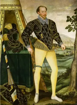  ?? Photo bridgemana­rt ?? Portrait de Sir William Drury en 1587.
