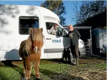  ??  ?? Private properties such as Christophe­r Gilberd’s Dunsandel farm stay in Canterbury are popular with freedom campers.