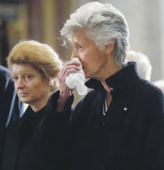  ?? ?? Da sinistra Margherita Agnelli e la mamma Marella