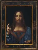  ??  ?? Leonardo da Vinci's "Salvator Mundi” painting