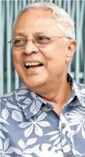  ?? Photo: Ronald Kumar ?? Fiji Labour Party leader Mahendra Chaudhry.