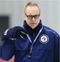  ?? KEVIN KING ?? Winnipeg Jets head coach Paul Maurice said that Thursday’s loss to the Canadiens was as bad as it looked.