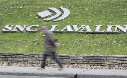  ?? PAUL CHIASSON/THE CANADIAN PRESS FILES ?? SNC-Lavalin Group’s offer to acquire WS Atkins PLC for about $3.5 billion is a “step toward being a more diversifie­d company,” says a Canaccord Genuity analyst.