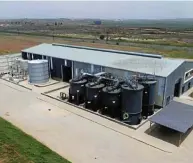  ?? Picture: Supplied ?? The newly launched effluent treatment plant built by Interwaste and French environmen­tal group Séché.