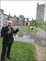  ??  ?? Sean Radley pictured at Drishane Castle during an Internatio­nal Day as part of Cruinniú na Cásca.