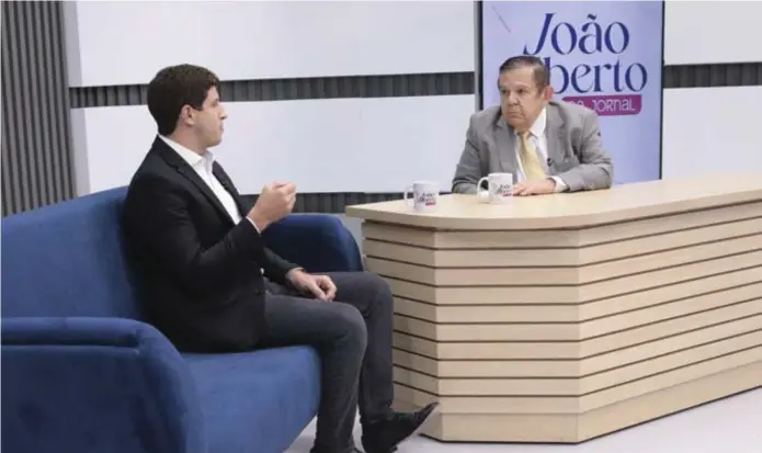  ?? RENATO RAMOS/JC IMAGEM ?? Entrevista ao ao ar às 13h30 deste sábado