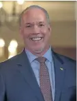  ?? DARRYL DYCK/THE CANADIAN PRESS ?? British Columbia Premier-designate, NDP Leader John Horgan .