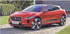  ?? JAGUAR ?? The 2019 I-PACE has 240 miles of range on a full charge.