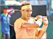  ?? REUTERS ?? Rafael Nadal is favourite to claim his 11th French Open title.