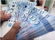  ?? PHILIPPINE STAR/KJ ROSALES ?? TERM DEPOSIT yields inched up due to faster-than-expected August inflation.