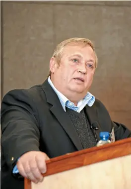  ?? Picture: BUSINESS DAY ?? Sibanye Gold CEO Neal Froneman