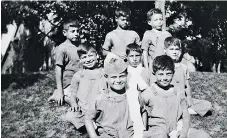  ??  ?? A group of Georgetown boys circa 1925.