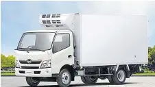  ?? Picture: NIRANJAN AUTOPORT PTE LTD ?? The Hino 300 Series is thge answer to hassle-free transport.