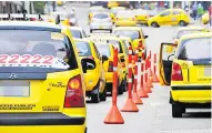  ?? ARCHIVO ?? Según el censo, hay 12.800 taxis en Barranquil­la.