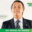  ??  ?? Usou o mote da campanha na sua primeira aparição na TV