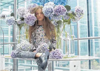  ?? FOTO: SISLEY ?? Blumen, Blumen, Blumen – vor allem bei Mädchen bleiben Prints mit Blüten wie bei Sisley im Trend.