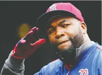  ?? MADDIE MEYER/GETTY IMAGES ?? Retired Red Sox star David Ortiz has returned home after nearly seven weeks in hospital after he was shot in a nightclub in the Dominican Republic.