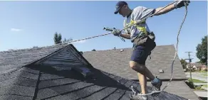  ?? DAVE ABEL ?? A new roof can provide the best return on investment for homeowners looking to upgrade and sell their property.