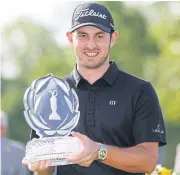  ?? USA TODAY SPORTS ?? Patrick Cantlay poses with the trophy after winning the 2019 Memorial Tournament at Muirfield Village Golf Club.
