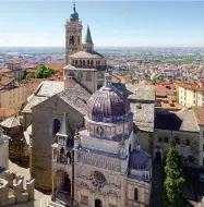  ??  ?? Città Alta Veduta dall’alto di Santa Maria Maggiore