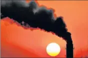  ?? REUTERS FILE ?? Globally, one in five deaths in 2018 was due to air pollution caused by burning of fossil fuels, according to the study.
