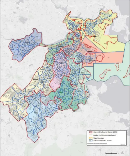  ?? BOSTON.GOV ?? Mayor Michelle Wu has signed off on the city’s redistrict­ing map.