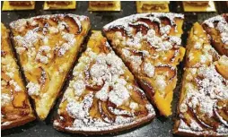  ?? Melissa Phillip / Houston Chronicle ?? Eclair Paris’ apricot tart is among the best of the city’s fruit-dessert offerings.