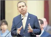  ?? Steve Yeater Associated Press ?? SEN. Tony Mendoza (D-Artesia) is on leave during a pending sexual misconduct investigat­ion.