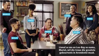  ??  ?? Lionel se ma en Lee-Roy se ouma, Muriel, wil die troue die grootste gebeurteni­s in Arendsvlei maak.