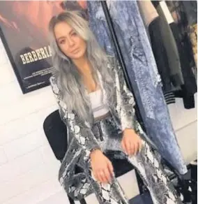  ??  ?? Molly Scott’s dramatic new look ahead of the first X Factor live show