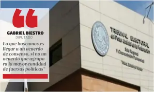  ?? Especial ?? En próximos días el TEPJF, decidirá sobre la propuesta del magistrado José Luis Vargas Valdez. /