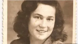  ??  ?? Sheindi Miller-Ehrenwald in 1947