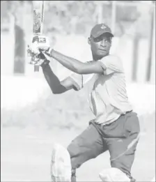  ??  ?? Melroy Stephenson played a match-winning knock to see his side home
