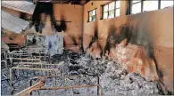  ?? Picture: NOKUTHULA MBATHA ?? One of about 20 schools in Vuwani, Limpopo, burnt down last month.