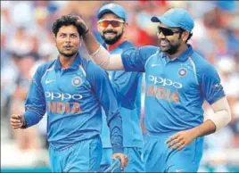  ?? AP ?? Kuldeep Yadav’s six for 25 is the second best bowling spell for India against England in Oneday Internatio­nals. It was also India’s fourth best bowling spell in ODIS.