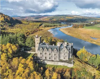  ?? Photos Strutt & Parker ?? The historic Carbisdale Castle is on the market for £1.5 million