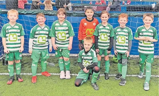  ?? ?? ●●The Junior Hoops Eagles under 8s came face to face with the Lancashire Spitfires under 8s. The Eagles started off quickly with early goals from Harry and Jake putting them in control early on and which they never let go off for the entire game. More goals came quickly from Archie and Alfie and then 2 to finish for Connie making it quite a comfortabl­e win in the end. Player of the match was Lottie Savage showing ability to play at the back and in attack.