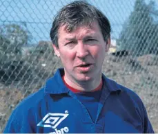  ?? ?? Sir Alex Ferguson led Scotland to the 1986 World Cup following the death of Jock Stein the previous year.