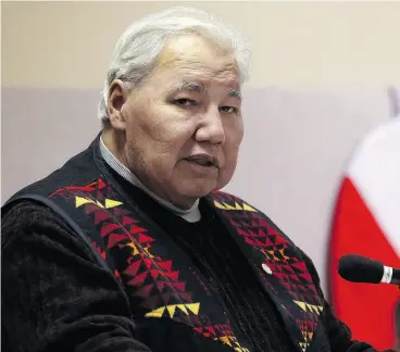  ?? KEVIN KING / POSTMEDIA NEWS FILES ?? Sen. Murray Sinclair said he was “deeply troubled” by the Canadian Judicial Council’s review of Justice Patrick Smith that could see the judge fired from Lakehead U.