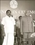  ?? PTI ?? ■ Tamil Naidu chief minister E Palaniswam­i during his swearingin ceremony in Chennai in February, 2018