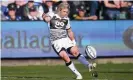  ?? ?? Faf de Klerk, South Africa’s World Cupwinning captain in 2019, plays for Sale. Photograph: Simon West/Action Plus/Shut