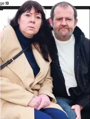  ?? ?? Devastated: Eve’s parents Melanie and Barry Cleary