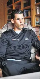  ??  ?? Dominic Thiem im „Krone“Interview: „In Kitzbühel fühle ich mich extrem wohl!“