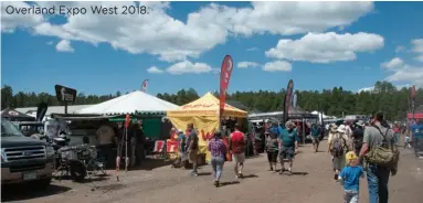  ??  ?? Overland Expo West 2018. Volume 20/5