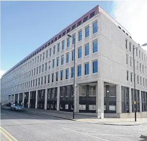  ?? Picture: Kim Cessford. ?? The BT call centre, Ward Road, Dundee.