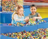  ?? Ashkenazy Acquisitio­n Corp. ?? Legoland Discovery Center is seeking to hire a master model builder for its Shops at Rivercente­r store. Applicants will compete this weekend.